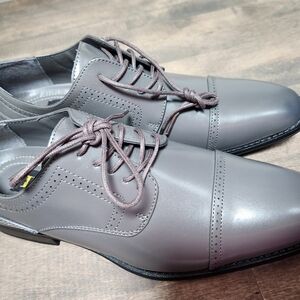 Men's Stacy Adams LTD Gray Dress Shoes